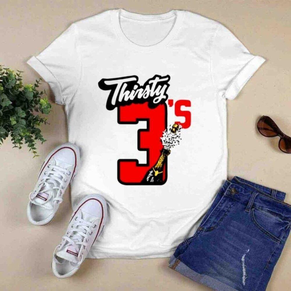 Bubba Wallace Thirsty 3S Racing Fan Gift Motorsport T-Shirt